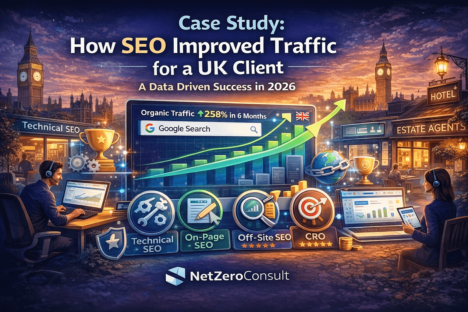 Case Study: UK Client Traffic Growth with SEO | 2026
