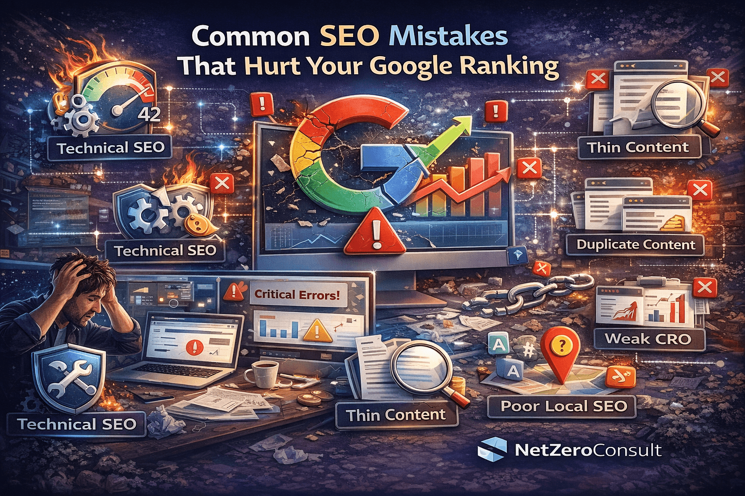 Common SEO Mistakes Hurting Google Rankings in 2026