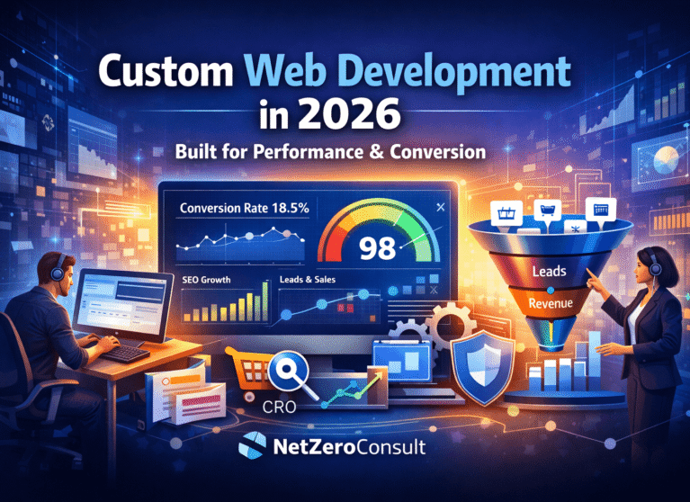 Custom Web Development in 2026 | NetZeroConsult