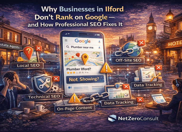 Why Ilford Businesses Don’t Rank on Google | 2026 SEO Fix