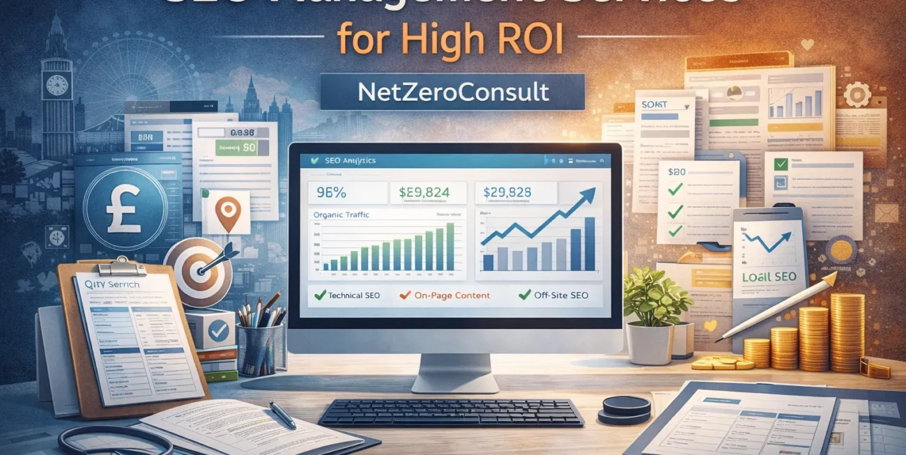 SEO Management Services for High ROI | NetZeroConsult