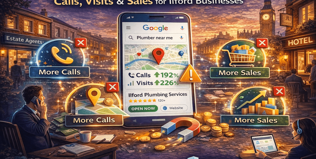 Local SEO for Ilford: More Calls, Visits & Sales in 2026